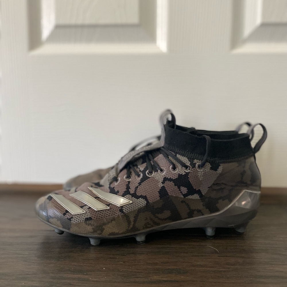Adidas x Bape Adizero Black Camo Men Size 7.5 Football Cleats Bathing Ape